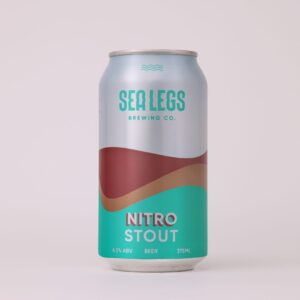 Single can of Sea Legs Nitro Stout